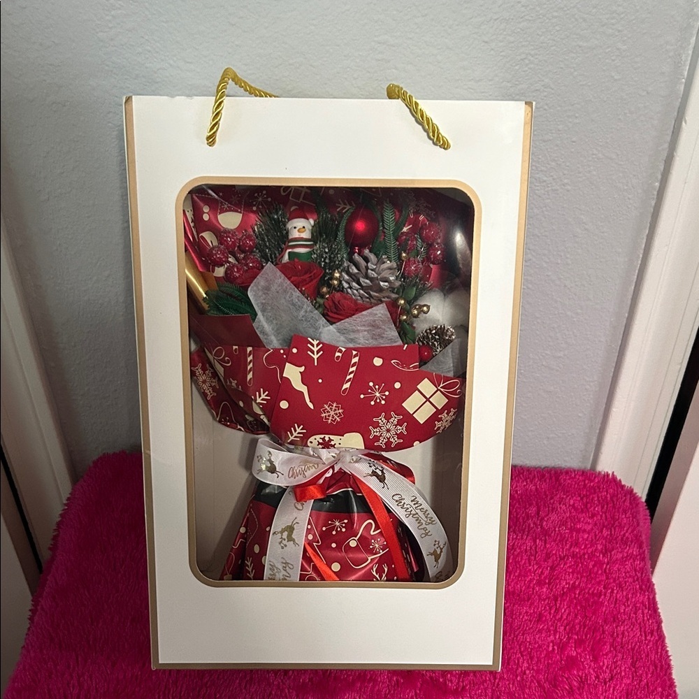 Christmas bouquet decor